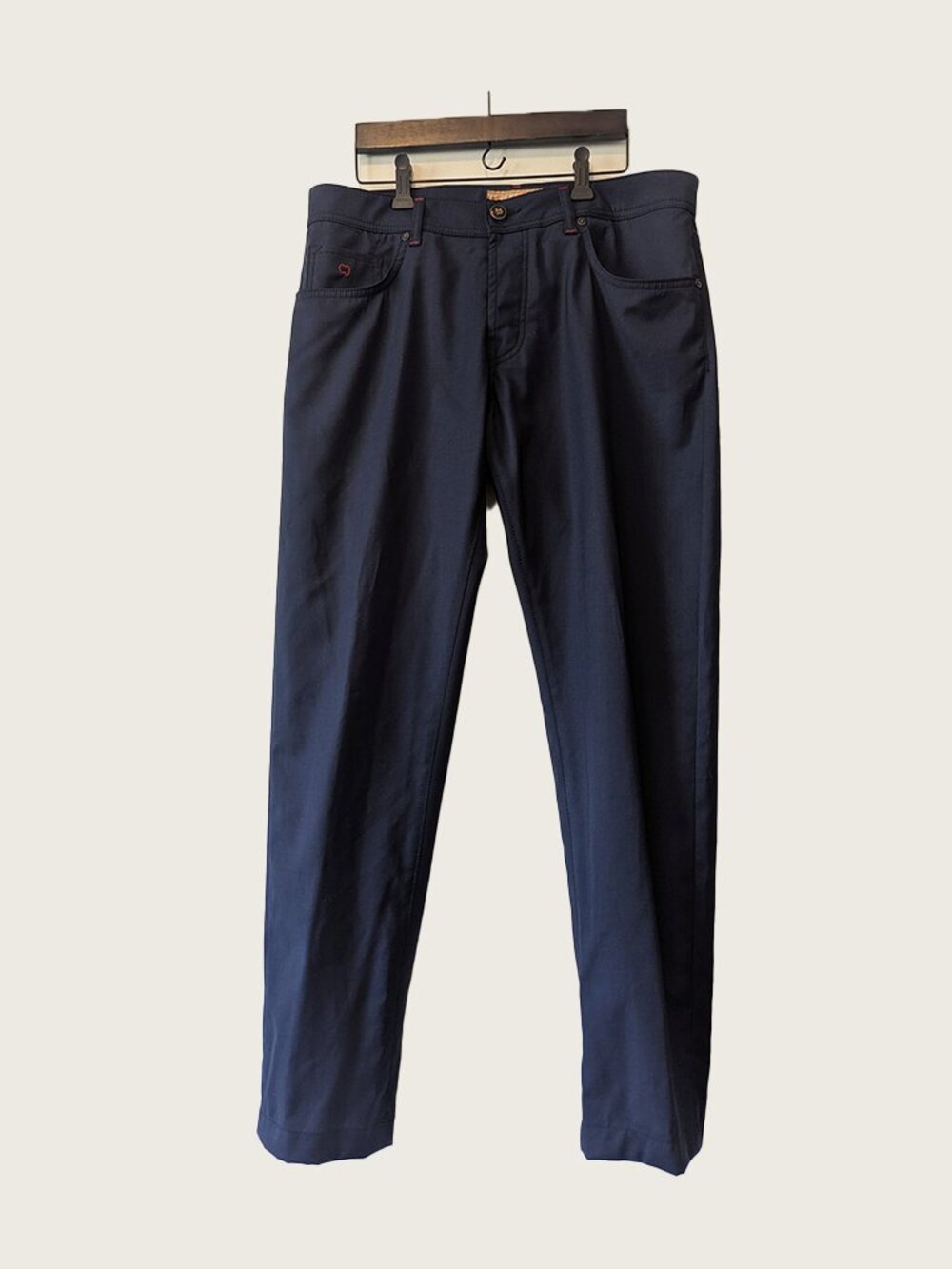 MARCO PESCAROLO - Lightweight blue pants - Sz 50